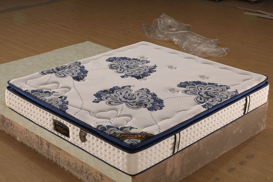 यूरो टॉप बॉननेल स्प्रिंग मैट्रेस किंग साइज मेमोरी फोम इनरस्प्रिंग हाइब्रिड